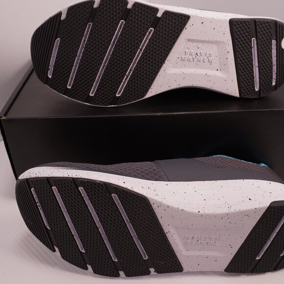 Travis Mathew Charcoal and Teal Athletic Shoes - Picture 4 of 5
